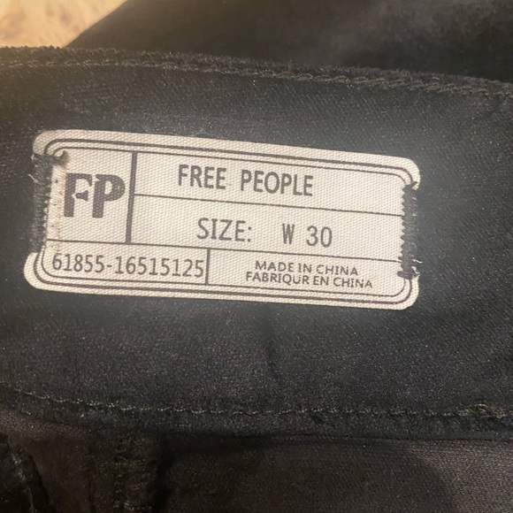 NWOT Free People Velvet Retro Mini Skirt - size 30 - Picture 8 of 12